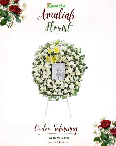 Krans Bunga Duka Sidadadi